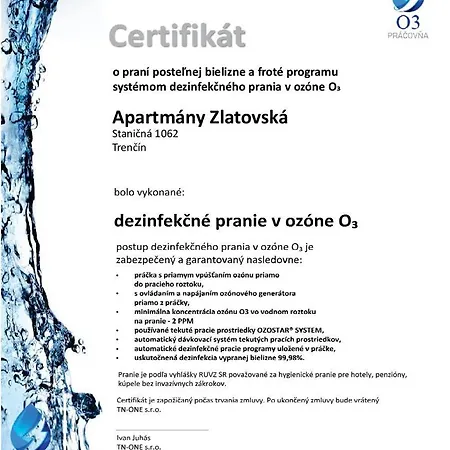 Apartamento Zlatovska *