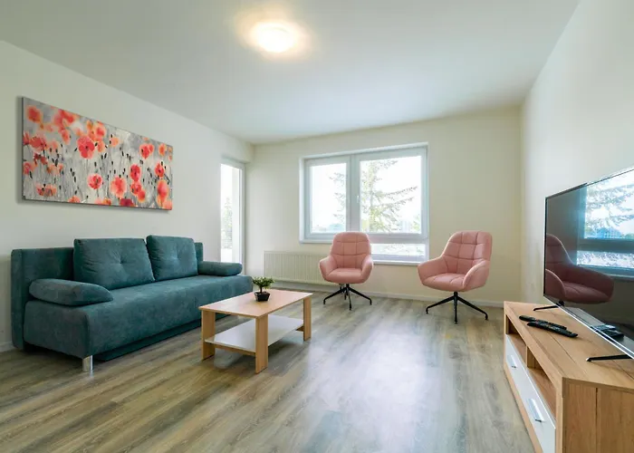 Zlatovska アパート *